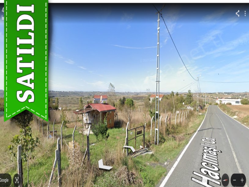 Arnavutköy Hacımaşlı  Satılık Arsa , 530 M2 Cadde Cephe Çaplı Çevrili