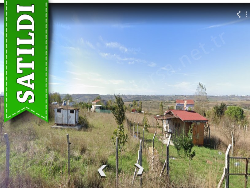 Arnavutköy Hacımaşlı  Satılık Arsa , 530 M2 Cadde Cephe Çaplı Çevrili