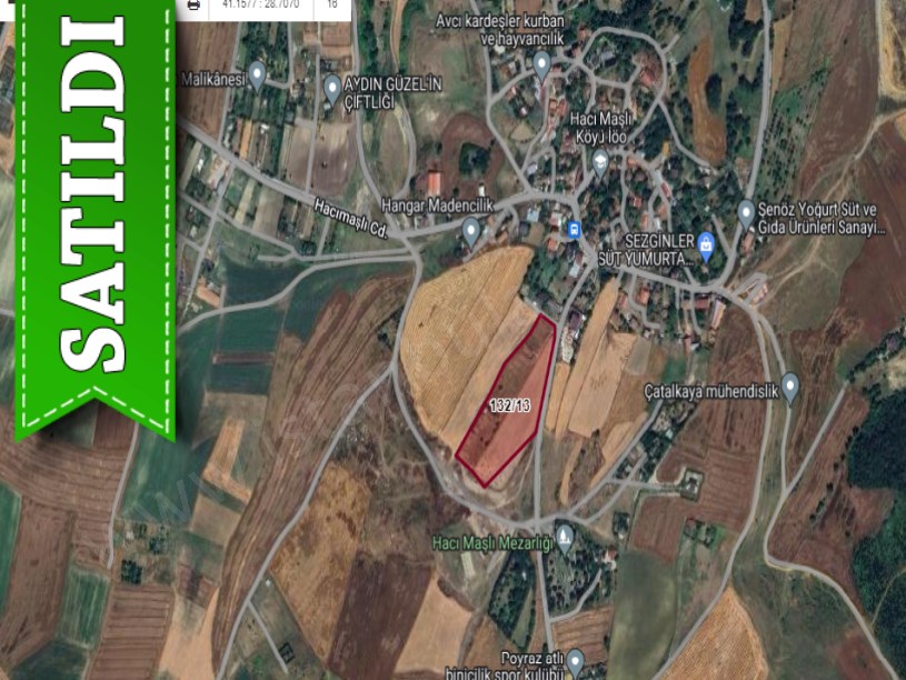 Arnavutköy Hacımaşlı  Satılık Arsa , 250 M2 Yolu Var Evlerin Yakını