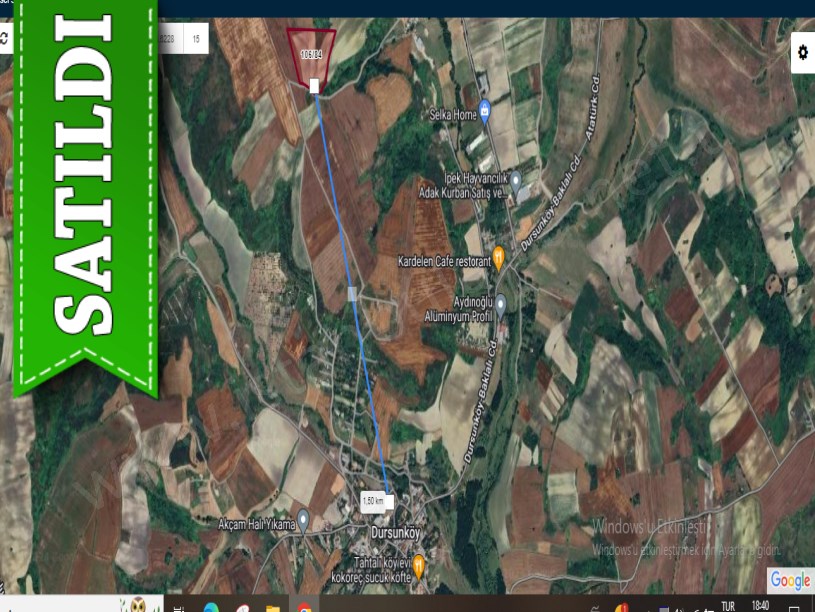Arnavutköy Dursunköyde Satılık Arsa , 285 M2 Yolu Var Evlerin Yakını