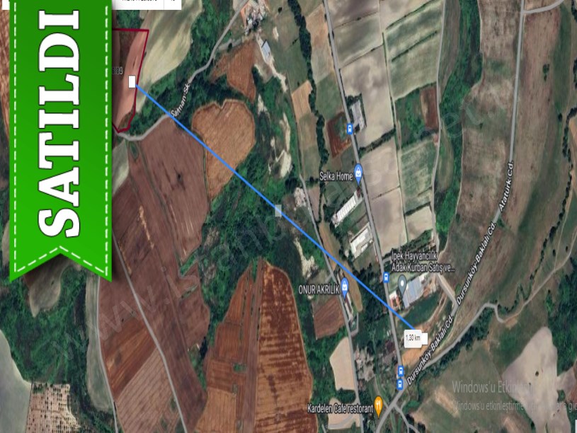 Arnavutköy Dursunköyde Satılık Arsa , 285 M2 Yolu Var Evlerin Yakını