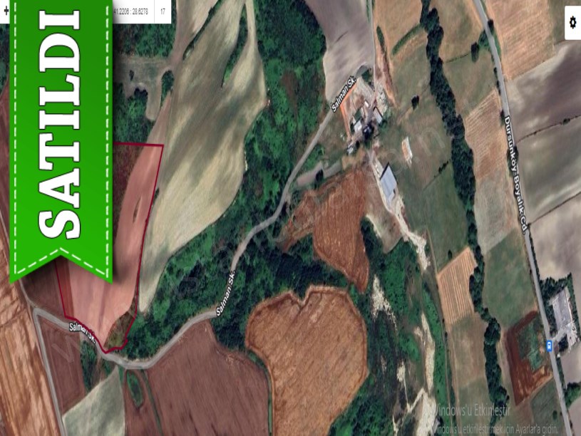 Arnavutköy Dursunköyde Satılık Arsa , 285 M2 Yolu Var Evlerin Yakını