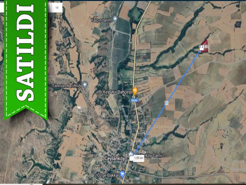 Kırklareli Lüleburgaz Ceylanköyde Satılık Arsa , 500 m2 Çaplı Hisseli 