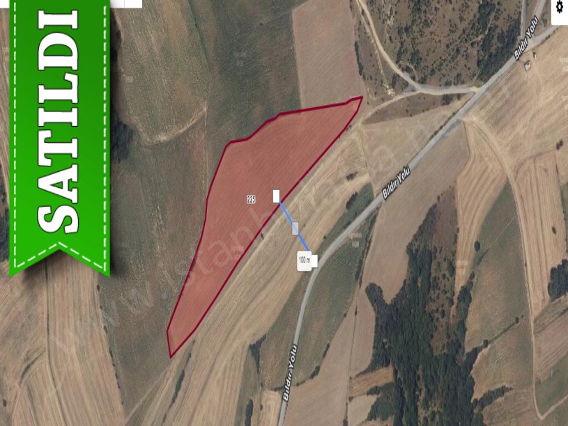 Edirne  Uzunköprü Bıldır Köyü Satılık Arsa , 963 M2 Yolu Var Hisseli
