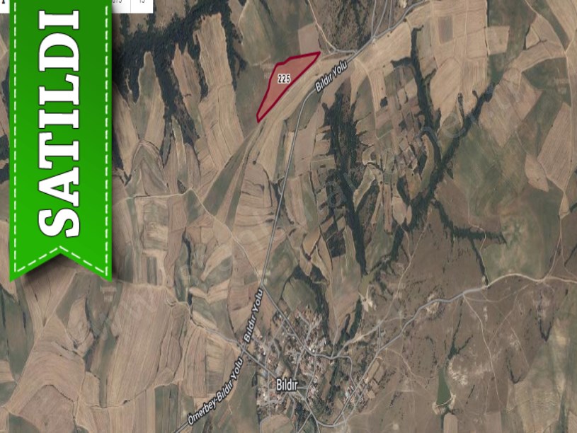 Edirne  Uzunköprü Bıldır Köyü Satılık Arsa , 963 M2 Yolu Var Hisseli