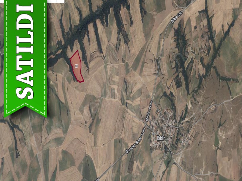 Edirne  Uzunköprü Bıldır Köyü Satılık Arsa , 1,230 m2 Hisseli Yolu Var