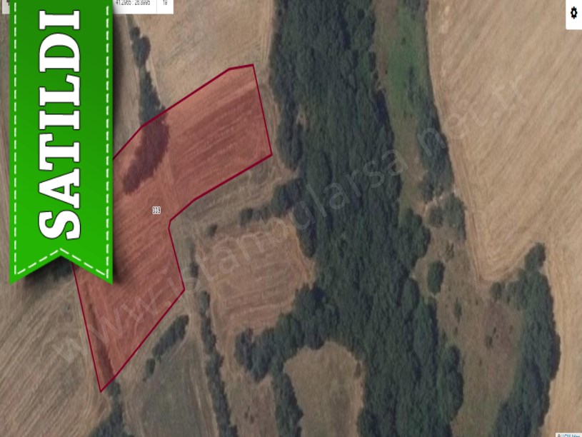 Edirne  Uzunköprü Bıldır Köyü Satılık Arsa , 145 m2 Hisseli 