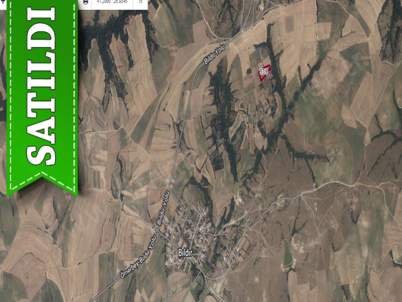 Edirne  Uzunköprü Bıldır Köyü Satılık Arsa , 145 m2 Hisseli 