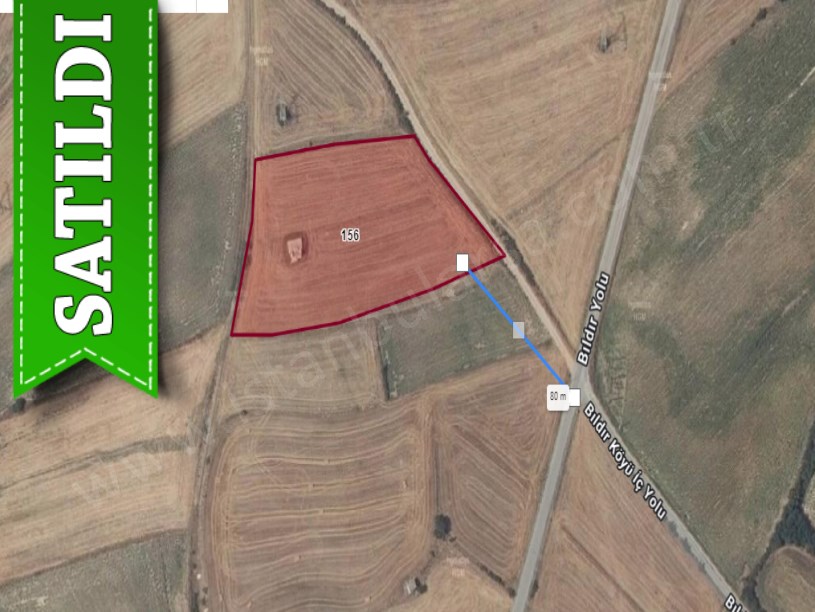 Edirne  Uzunköprü Bıldır Köyü Satılık Arsa , 130 M2 Yolu Var Evlerin Yakını