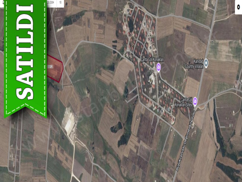 Silivri Balabanda Satılık Arsa , 260 M2 Yolu var Villalara Yakın