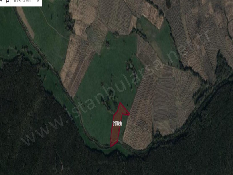 Çatalca Ormanlıda Satılık Arsa , 1,265 M2 Çaplı Hisseli