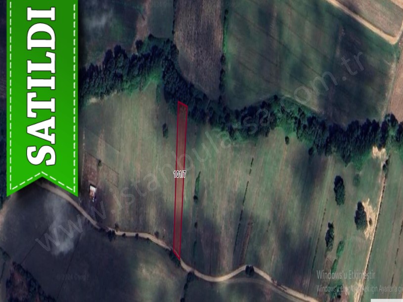 Çatalca Belgratta Satılık Arsa ,  240 m2 Resmi Yolu Var Hisseli