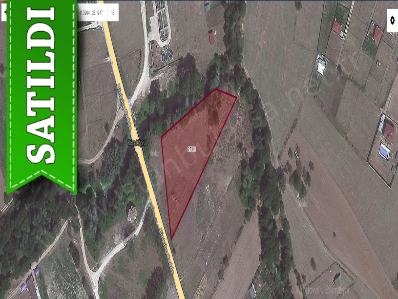 Çatalca Binkılıçta Satılık Arsa , 283 m2 Çevrili Asfalt Yola Cephe 