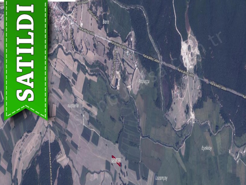 Çatalca Karacaköyde Satılık Arsa , 383 M2 Çaplı Yeri Belli