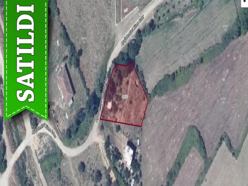 Çanakkale Biga Aşağıdemirci Köyü Satılık Arsa , 1,498 m2 Yolu Var Müstakil Evlere Yakın