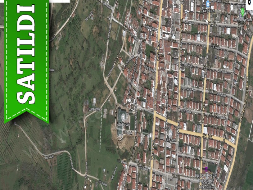 Çanakkale Biga Cumhuriyet Mah, Satılık Tarla , 799 m2 Müstakil Yolu Var