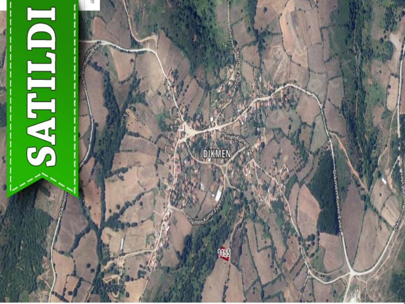 Çanakkale Biga Dikmen Köyü Satılık Arsa , 1000 M2 Köy İçi Yolu Var