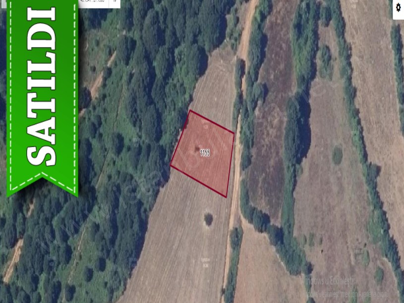 Çanakkale Biga Dikmen Köyü Satılık Arsa , 1000 M2 Köy İçi Yolu Var