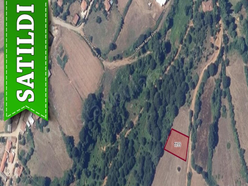 Çanakkale Biga Dikmen Köyü Satılık Arsa , 1000 M2 Köy İçi Yolu Var
