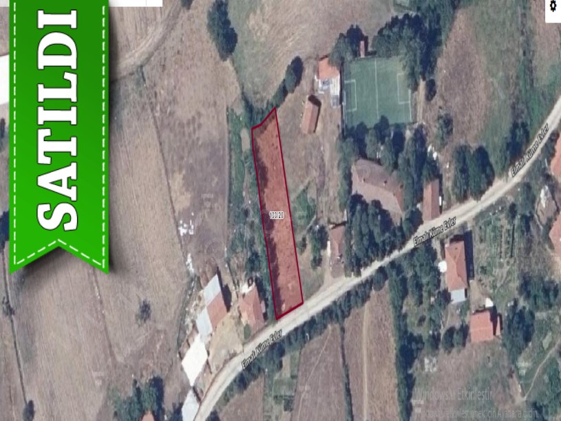 Çanakkale Biga Elmalı Köyü Satılık Arsa , 796 m2 Müstakil Köy İçi Yola Cephe
