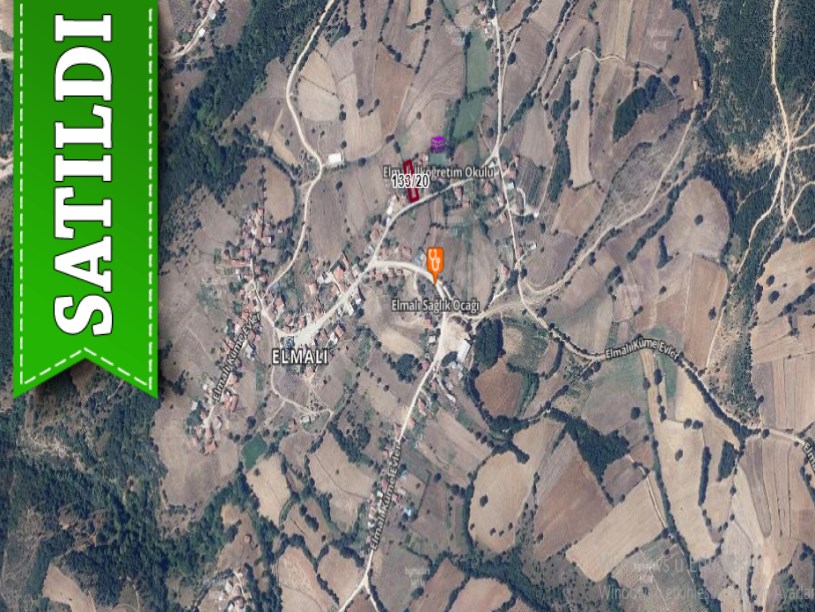 Çanakkale Biga Elmalı Köyü Satılık Arsa , 796 m2 Müstakil Köy İçi Yola Cephe