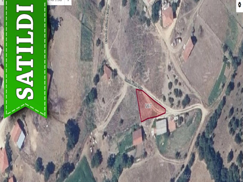 Çanakkale Biga Elmalı Köyü Satılık Arsa , 382 M2 Yola Cephe Köy İçi  Müstakil