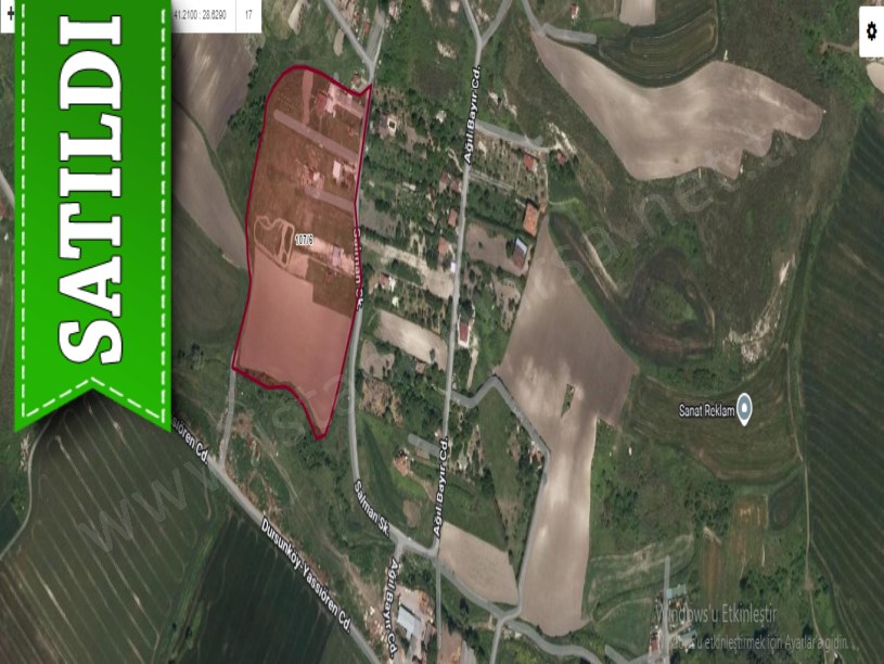 Arnavutköy Dursunköyde Satılık Arsa , 387 m2 Evlerin Yakını Yolu Var