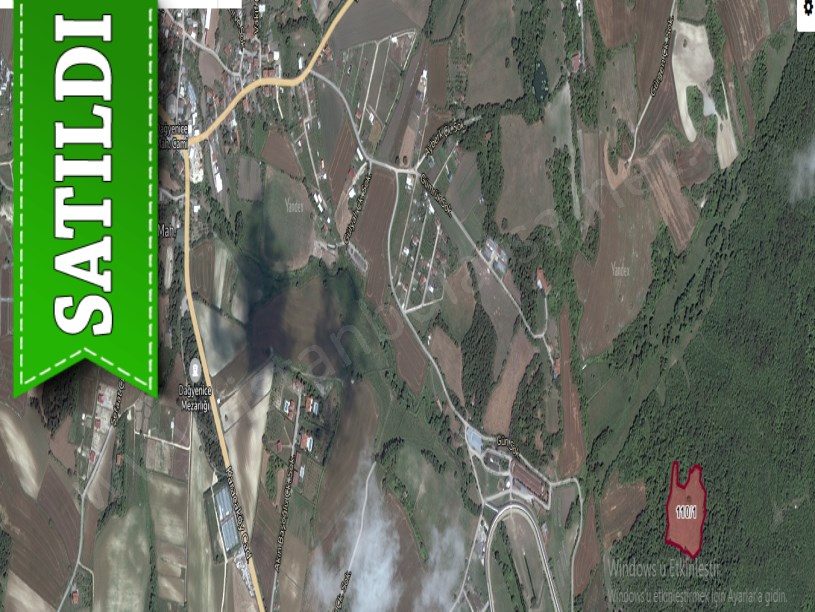 Çatalca Dağyenicede Satılık  Arsa , 750 M2 Yolu Var Orman İçi Hisseli
