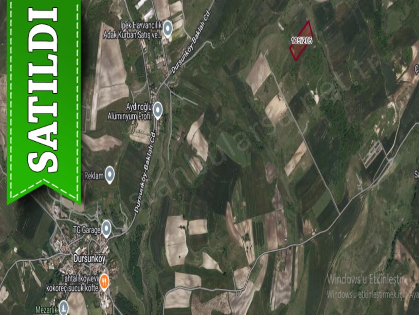 Arnavutköy Dursunköyde Satılık Arsa , 203 M2 Evlerin Yakını Yolu Var