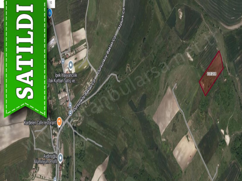 Arnavutköy Dursunköyde Satılık Arsa , 203 M2 Evlerin Yakını Yolu Var