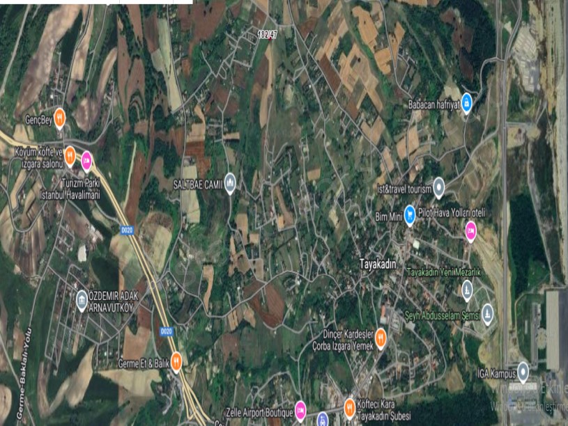 Arnavutköy Tayakadın Satılık Arsa , 565 M2 Tek Tapu 