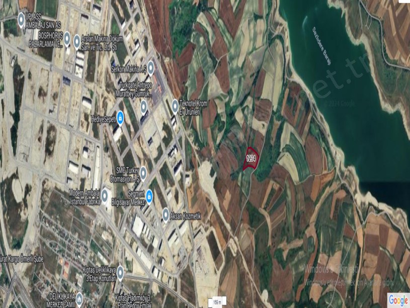 Arnavutköy Sazlıbosna Satılık Arsa , 447 m2 Hisseli Yolu Var