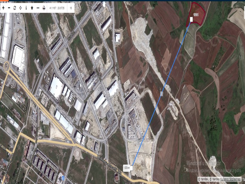 Arnavutköy Sazlıbosna Satılık Arsa , 447 m2 Hisseli Yolu Var