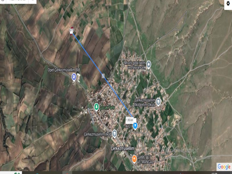  Tekirdağ Hayrabolu Çerkezmüsellim Mah. Satılık Tarla , 2,200 M2 Müstakil 
