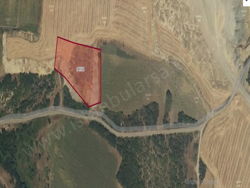 Tekirdağ Malkara Yaylagöne Mah , Satılık Tarla , 5,945 m2 Tek Tapu Köy Yoluna Cephe