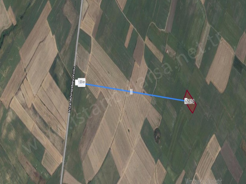 Kırklareli Vize Devlet Mah , Satılık Tarla , 5,325 m2 Müstakil 