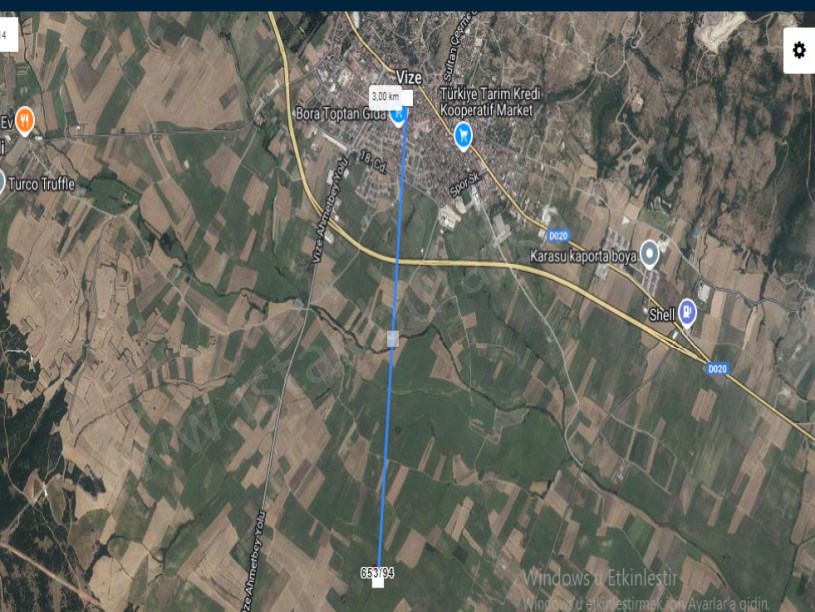 Kırklareli Vize Devlet Mah , Satılık Tarla , 5,325 m2 Müstakil 