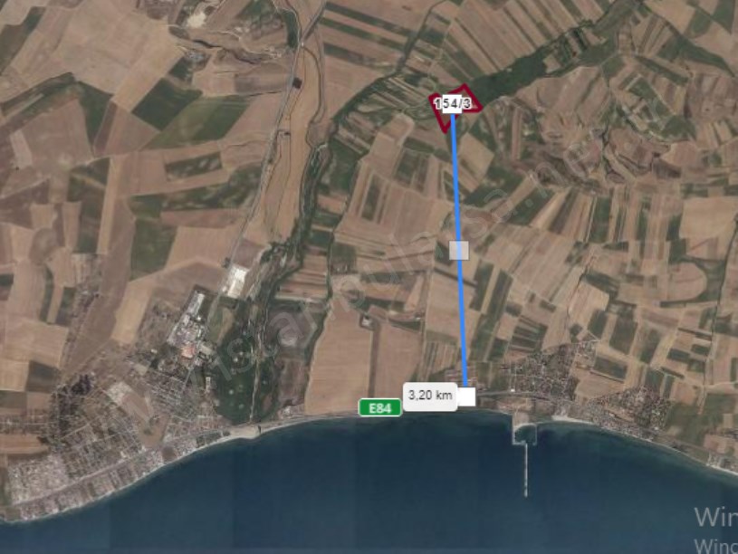 Tekirdağ Marmaraereğli Çeşmeli Mah Satılık Arsa , 254 M2 Hisseli Yolu Var 