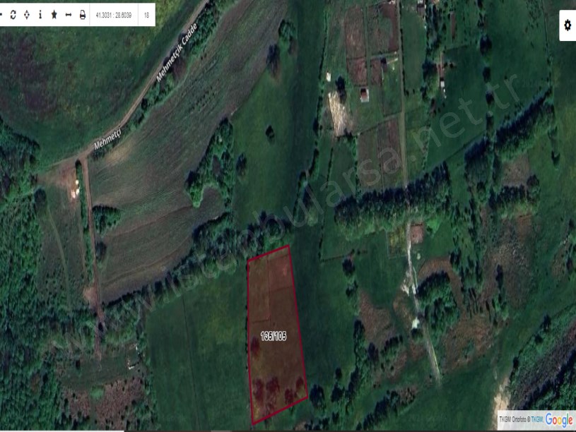 Arnavutköy Balabanda Satılık Arsa , 119 M2 Hisseli Evlerin Yakını