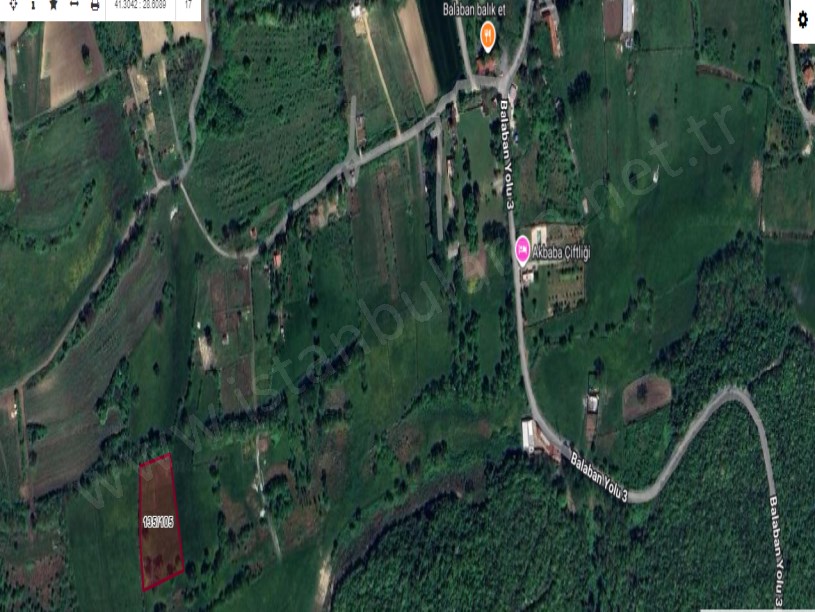 Arnavutköy Balabanda Satılık Arsa , 119 M2 Hisseli Evlerin Yakını