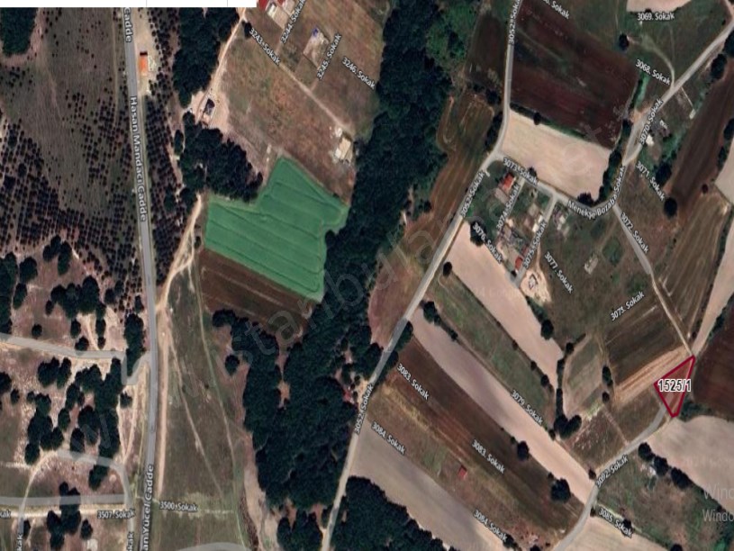 Tekirdağ Saray Büyükyoncalı Mah Satılık Arsa ,1,050 m2 Yola Cephe Müstakil 