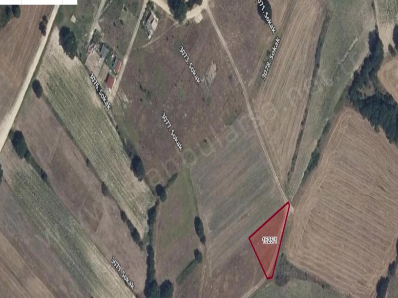 Tekirdağ Saray Büyükyoncalı Mah Satılık Arsa ,1,050 m2 Yola Cephe Müstakil 