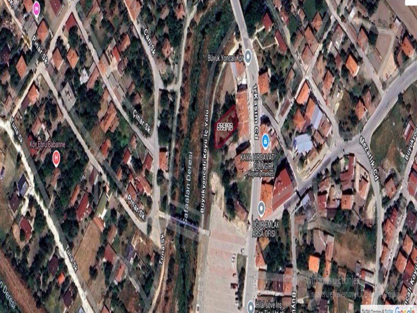 Tekirdağ Saray Bozoba Mah , Satılık Arsa , 532 m2 Merkezde Müstakil İmarlı
