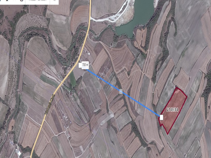 Tekirdağ Saray Bozoba Mah , Satılık Arsa , 800 M2 Hisseli 