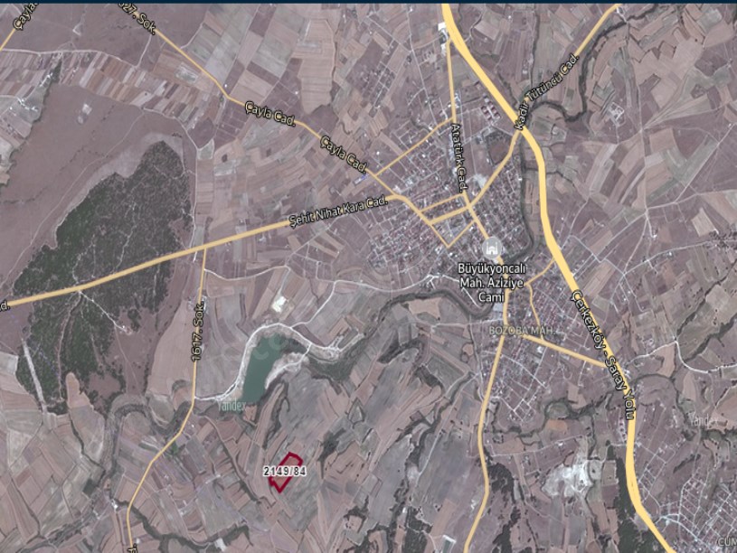 Tekirdağ Saray Bozoba Mah , Satılık Arsa , 800 M2 Hisseli 