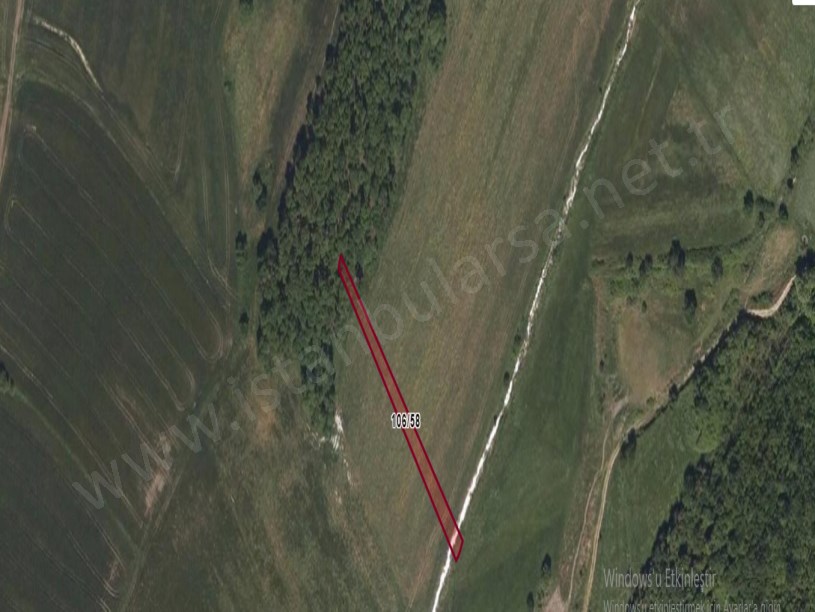 Çatalca Yazlıkköyde Satılık Tarla , 837 m2 Müstakil Yolu Var