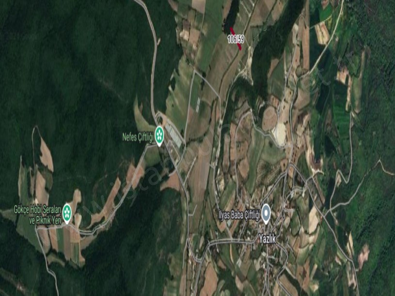Çatalca Yazlıkköyde Satılık Tarla , 863 M2 Evlerin Yakını Müstakil
