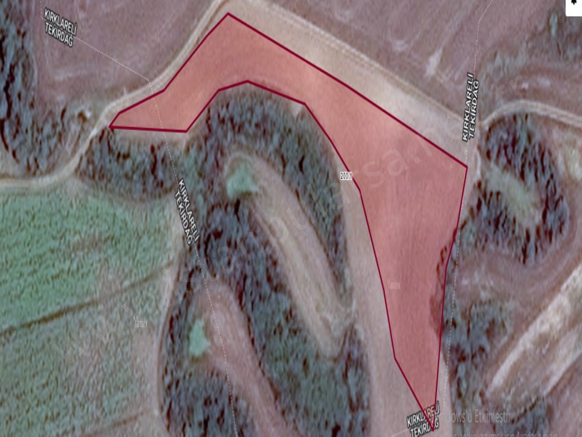 Kırklareli Babaeski Sinanlı Köyü Satılık Tarla , 4,125 m2 Müstakil Yolu var