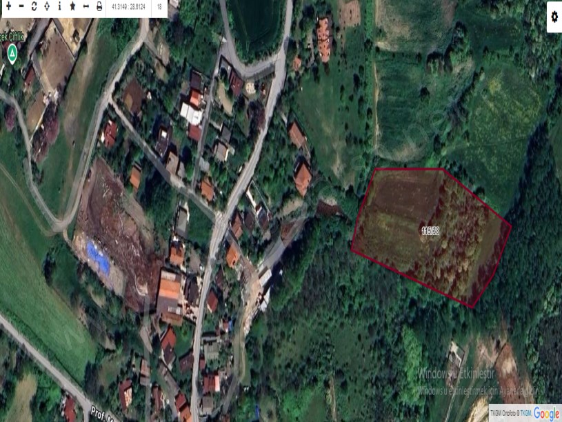 Arnavutköy Balabanda Satılık Tarla , 9,139 m2 Müstakil Evlerin Yakını