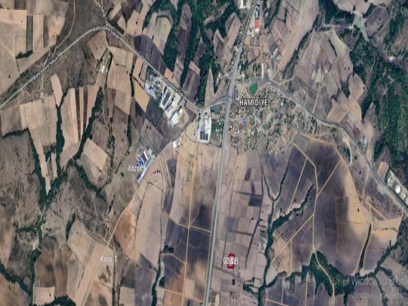 Edirne Uzunköprü Hamidiye Köyünde Satılık Arsa , 170 M2 Hisseli 